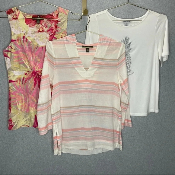 BUNDLE Tommy Bahama Tank-T Shirt-Tunic Tops - Picture 1 of 12
